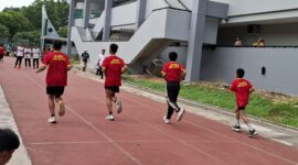 Foto : Kegiatan Latihan Fisik Yang Dilaksanakan DBON Kaltim.