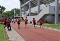 Foto : Latihan Fisik Atlet Akademi DBON.