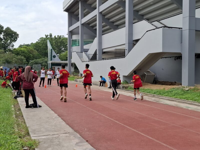 Foto : Latihan Fisik Atlet Akademi DBON.