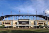 Foto : Kawasan Stadion Palaran.