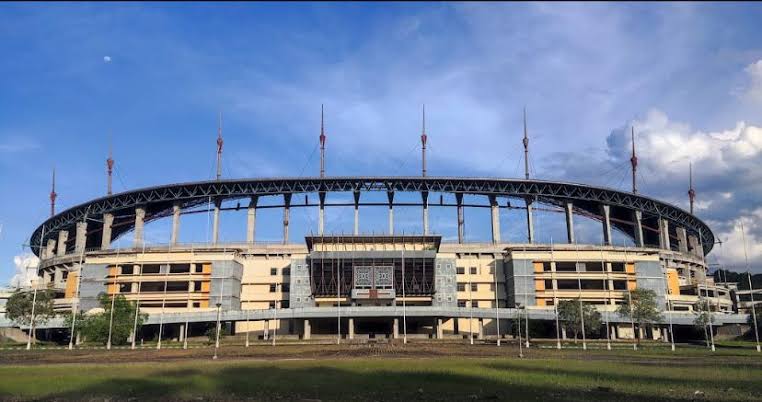 Foto : Kawasan Stadion Palaran.