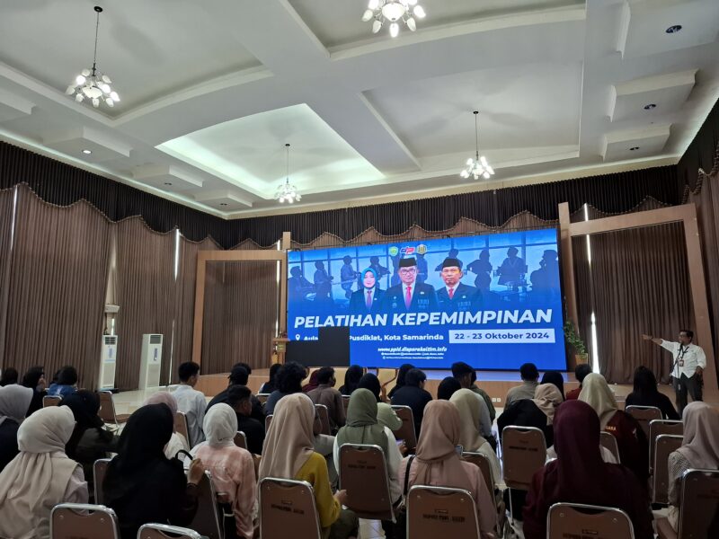 Foto : Agenda Latihan Kepemimpinan Yang Dilaksanakan Dispora Kaltim.