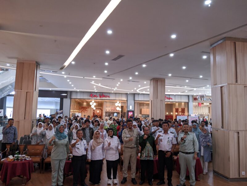 Foto Bersama PT. KPI dan Dinas Kesehatan Saat Sosialisasi Di BCM