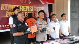Foto : Konferensi Pers Polres Bontang