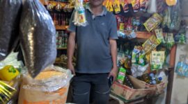 Pedagang Pasar Taman Rawaindah Bontang (Iknnews.co)