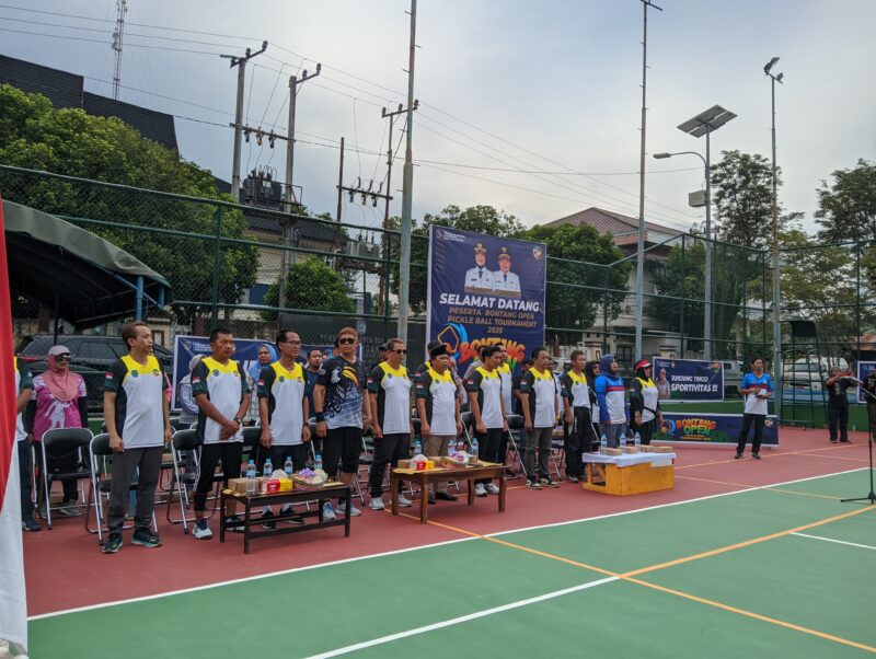 Turnamen Pickleball Bontang Open 2025 Resmi Dibuka: Diikuti Ratusan Atlet dari Berbagai Daerah dan Luar Negeri