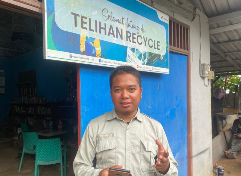 Andi Umar Khaidir, Sekretaris Bank Sampah Telihan Recycle