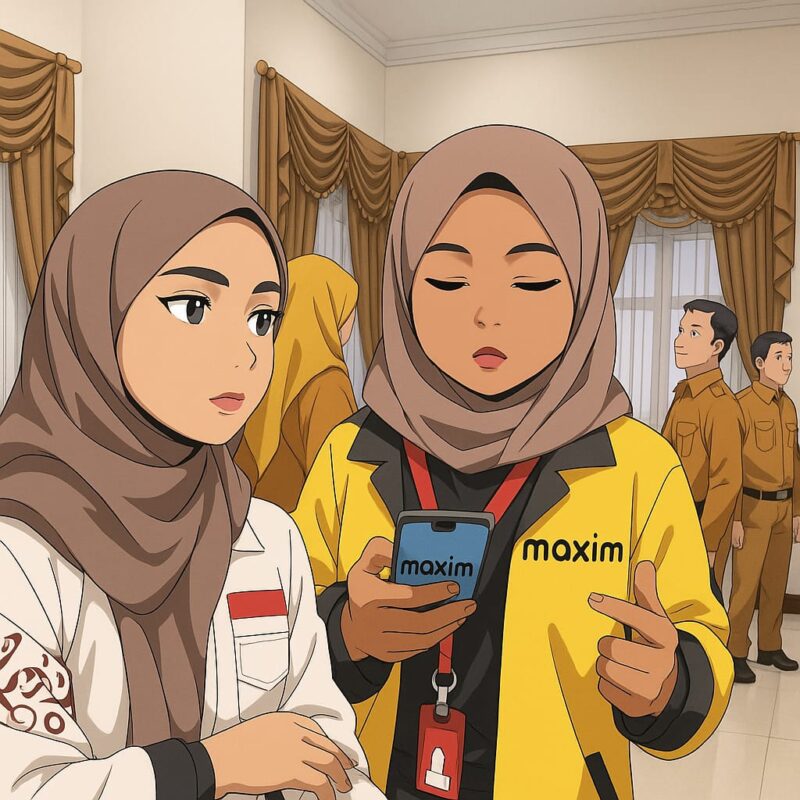 Gambar Ilustrasi Maxim Indonesia (Dok. Ist)