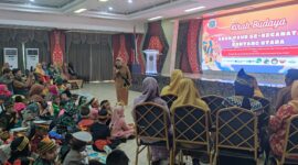 Wali Kota Bontang sekaligus Bunda PAUD se-Kota Bontang, Neni Moerniaeni.