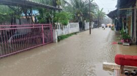 Kondisi banjir Kota Samarinda, Selasa (27/5/2025).(Dok.Iknnews.co/Rara)