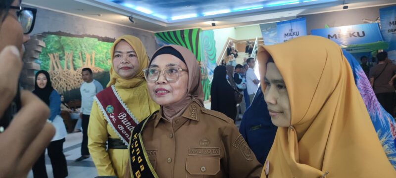 Wali Kota Bontang, Neni Moerniaeni sekaligus Bunda PAUD Bontang.