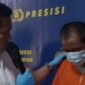 Pelaku pencabulan terhadap anak tirinya. (Doc.istimewa)
