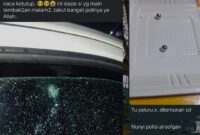 Tangkapan layar postingan korban penembakan yang diduga airsoft gun. (Dok. Istimewa)