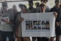 Tangkapan layar klarifikasi masyarakat Muara Muntai perihal pengeroyokan yang dialami Kepala Desa Muara Muntai. (Dok. Istimewa)