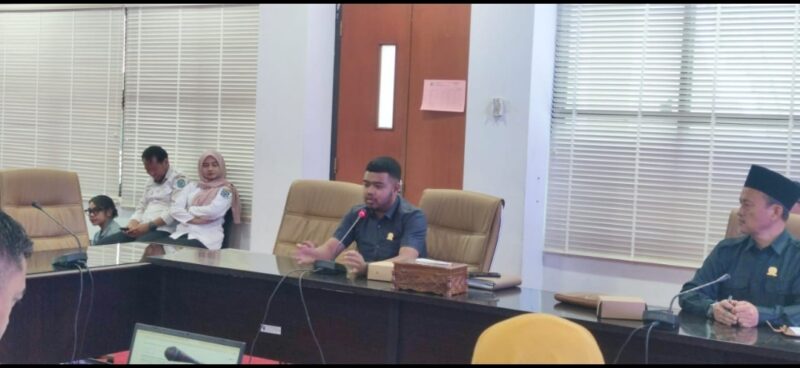 Ketua Komisi C DPRD Bontang, Alfin Rausan Fikry