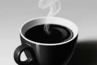 Foto: Ilustrasi seduhan kopi hitam (Ist.)