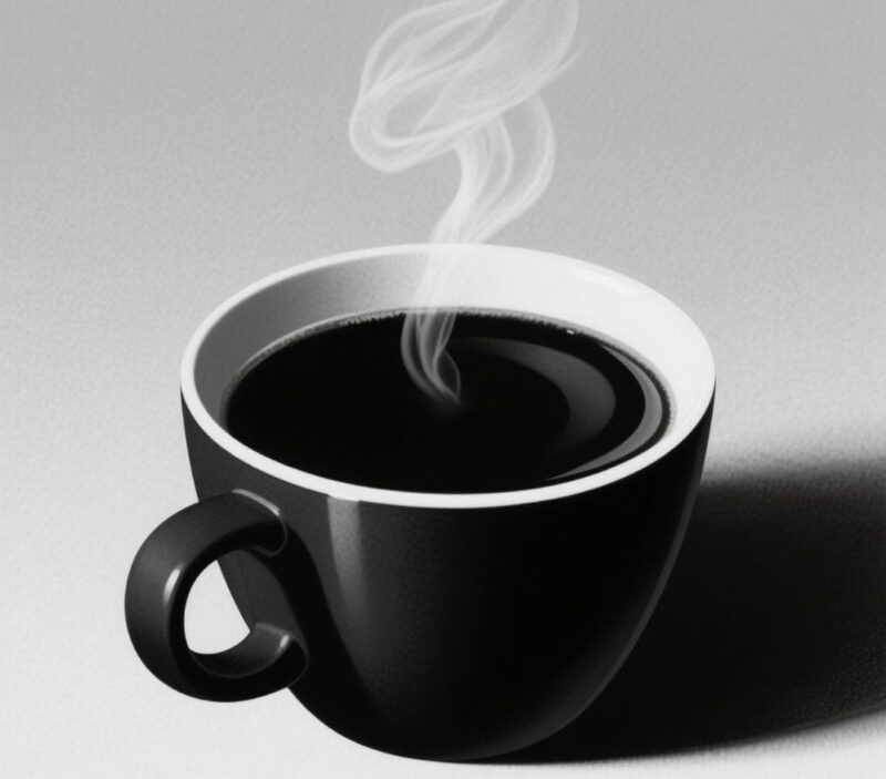 Foto: Ilustrasi seduhan kopi hitam (Ist.)