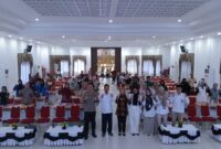 Gerakan aksi melawan bersatu awasi produk kosmetik ilegal Bontang, Kamis (19/6/2025). (Dok. IKNNews.co/Nurlinda)