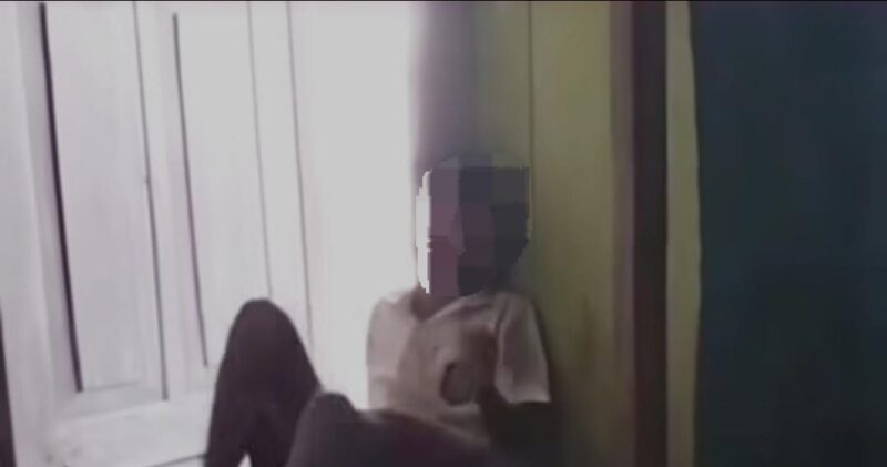 Video yang sebelumnya viral di media sosial. (Dok. Tangkapan layar Rikson/terduga pelaku)