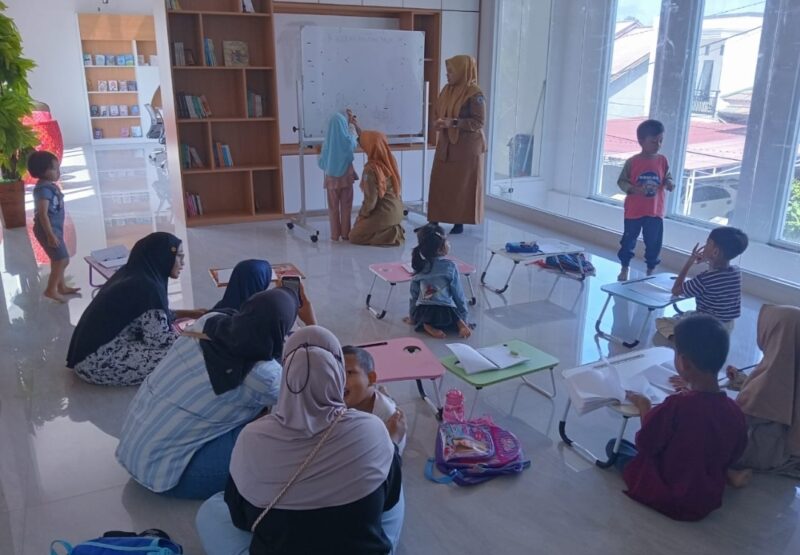 Program Bintang Baca DPK Bontang. (Dok. IKNNews.co/Nurlinda)