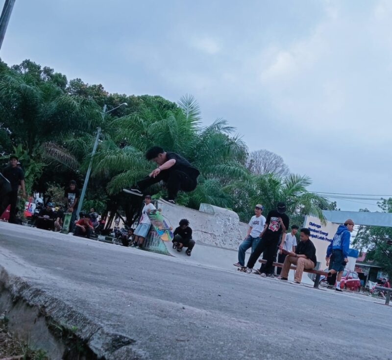 Foto Kegiatan Lombaan Scateboard Se-Kalimantan Timur (Dok/IKNNews.co/Nurlinda)