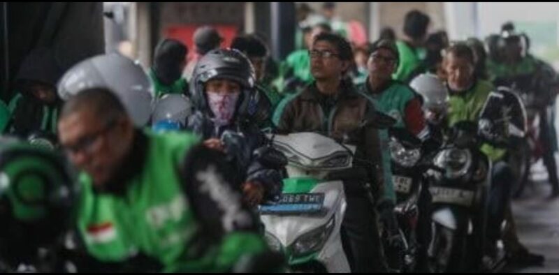 Driver Ojol. (Dok. Istimewa)